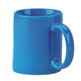 ספל שתיה צבעוני מפורצלן 340מל מאג תכלת
