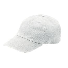 כובע כותנה 6 חלקים – לידס לבן