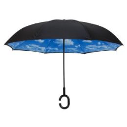 מטריה מתהפכת – שמיים שחור