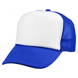 כובע רשת – טרקר כחול ולבן